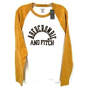 Abercrombie And Fitch spell out long sleeves men’s t shirt